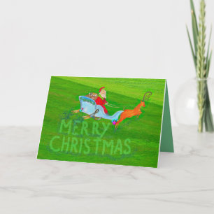 Holiday New Year 2016 Thank You for lawn service Card