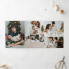 Holiday Newsletter Trifold Card