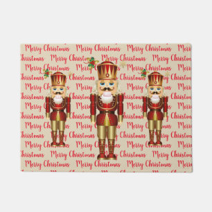 Holiday Nutcracker Doormat