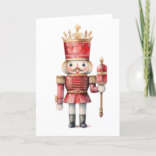 Holiday Nutcracker King in Red BLANK