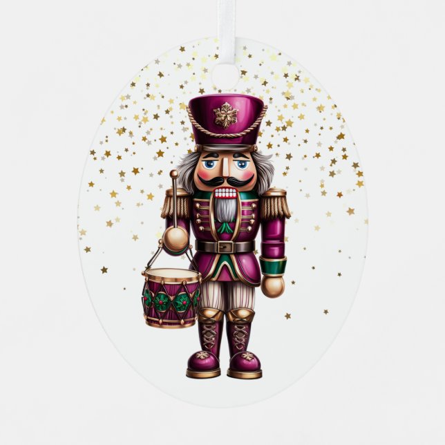 Holiday Nutcracker Ornament (Front)