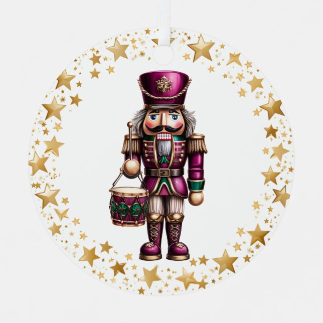 Holiday Nutcracker Ornament (Front)
