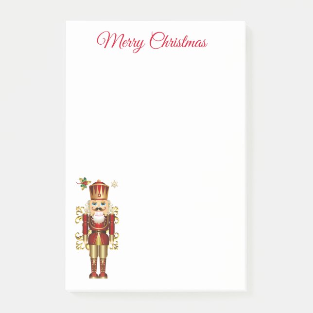 Holiday Nutcracker Post-it-Notes Post-it Notes (Front)