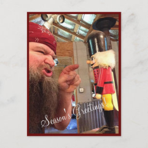 Holiday Nutcracker Postcard