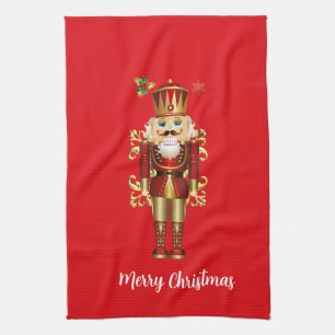Holiday Nutcracker Tea Towel