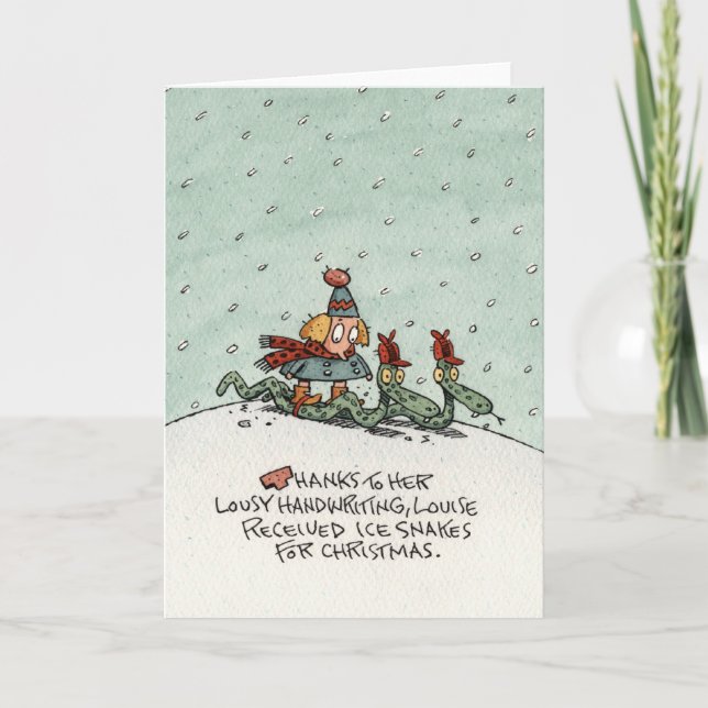 Holiday on Ice Card (Front)