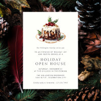 Holiday Open House Festive Elegant Christmas Party