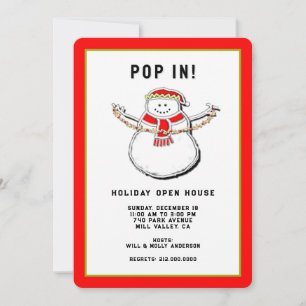 Holiday Open House Invitation