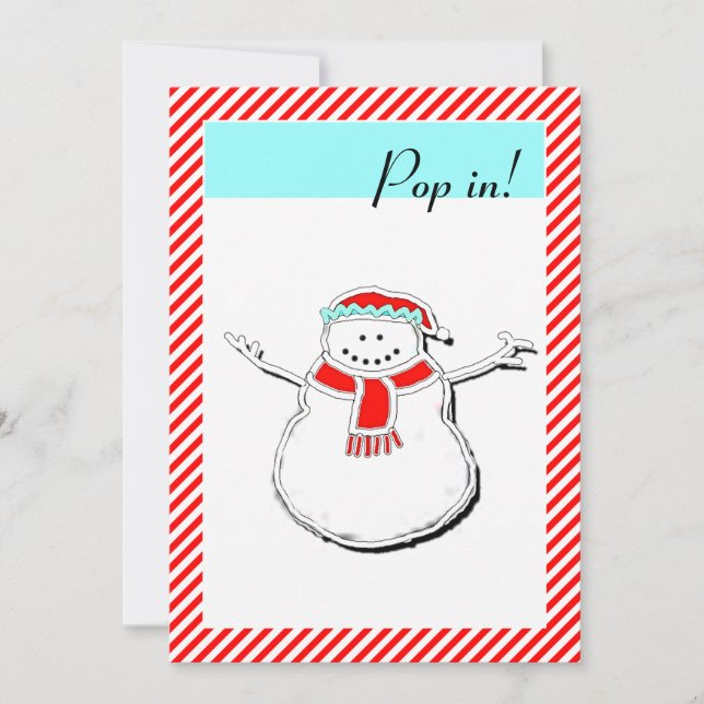 Holiday Open House Invitation (Front)