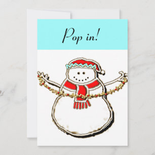 Holiday Open House invitation