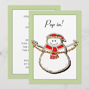 Holiday Open House Invitation