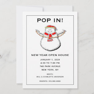 Holiday Open House Invitations