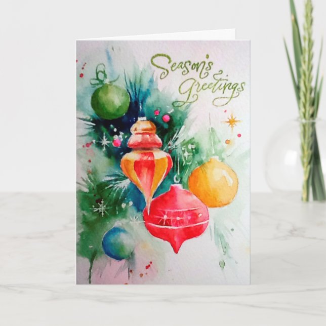 Holiday Ornaments (Front)