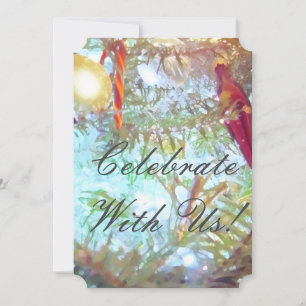 Holiday Ornaments in the Light Invitation