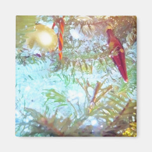 Holiday Ornaments in the Light Magnet
