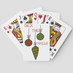 Holiday Ornaments Playing Cards