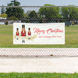 Holiday Outdoor Banner Nutcracker