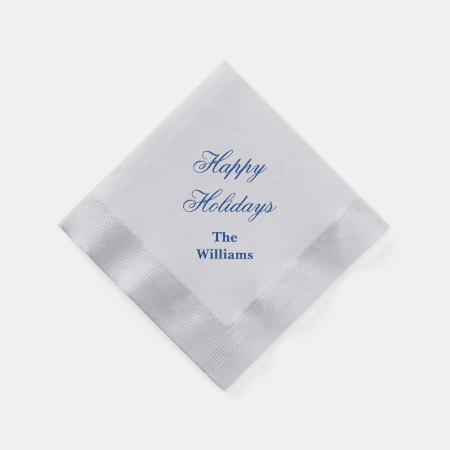 Holiday Paper Napkins (Corner)