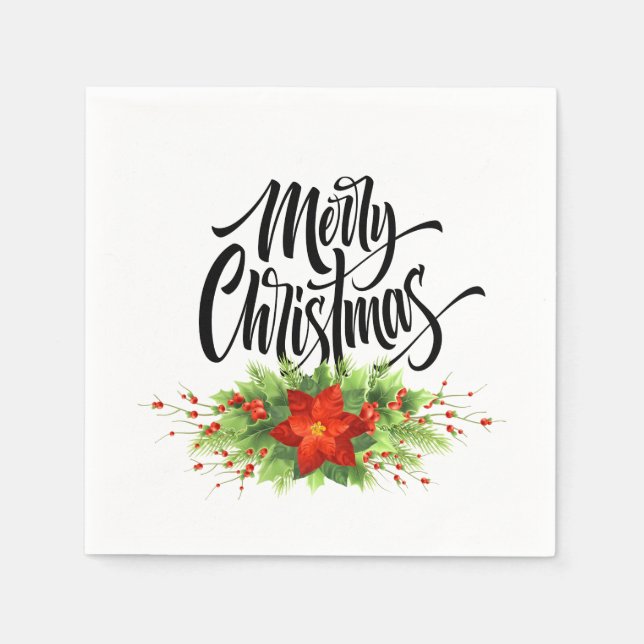 Holiday Paper Napkins (Front)