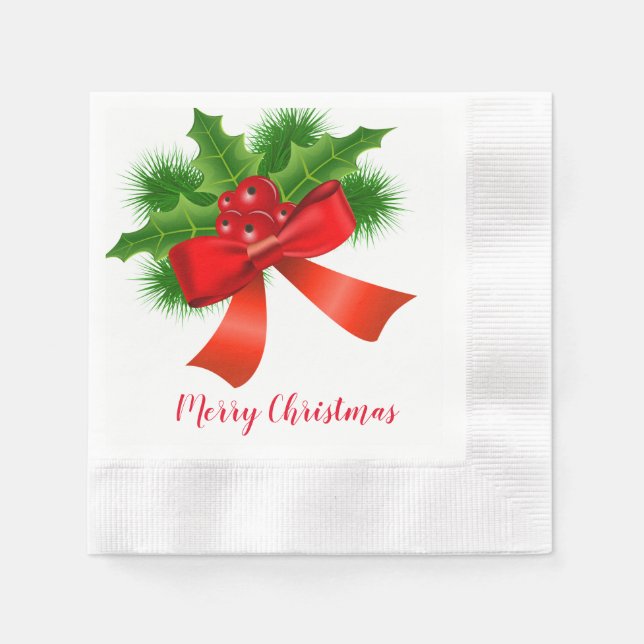 Holiday Paper Napkins (Front)