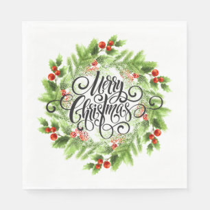 Holiday Paper Napkins