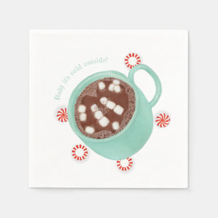 Holiday paper napkins