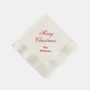 Holiday Paper Napkins