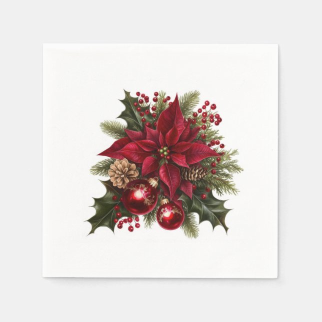 Holiday Paper Napkins  (Front)