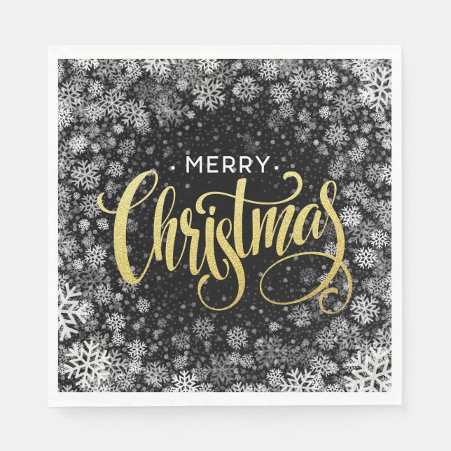 Holiday Paper Napkins (Front)