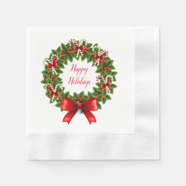 Holiday Paper Napkins (Front)