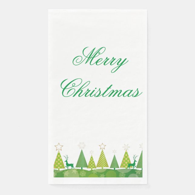 Holiday Paper Napkins (Front)