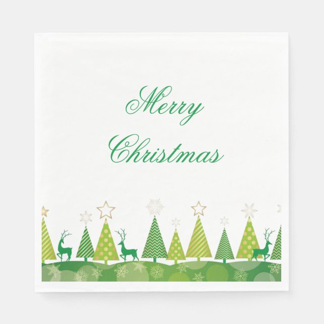 Holiday Paper Napkins (Front)