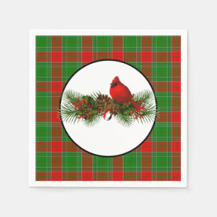 Holiday Paper Napkins-Cardinal Napkin