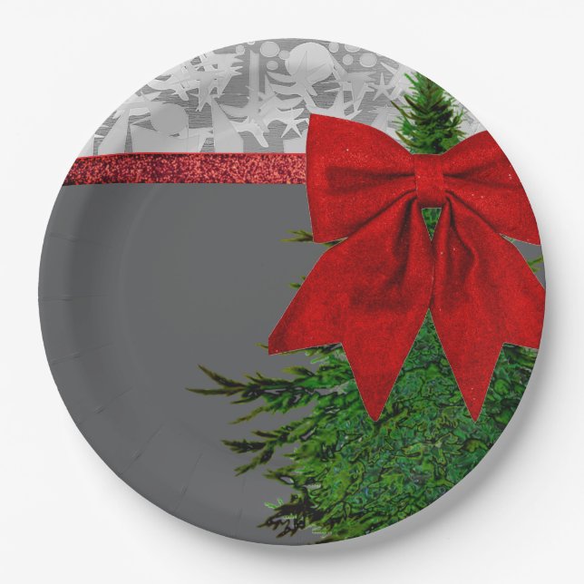 HOLIDAY   PAPER PLATE (Front)