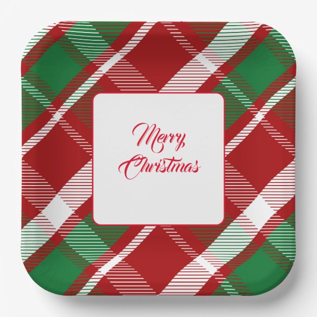 Holiday Paper Plates (Front)