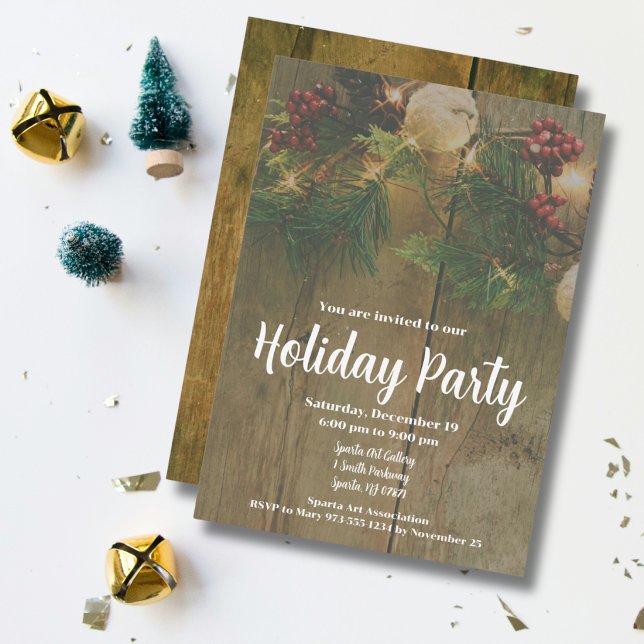 Holiday Party business invitation (Creator Uploaded)