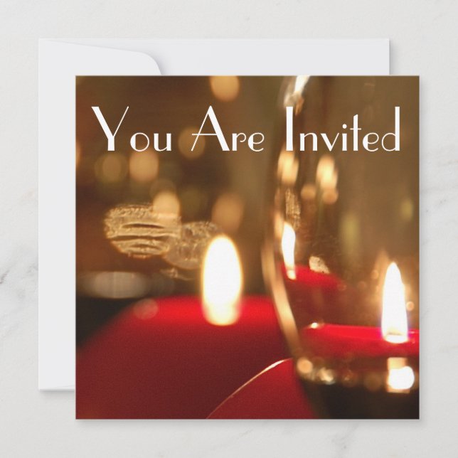 Holiday Party Invitation (Front)