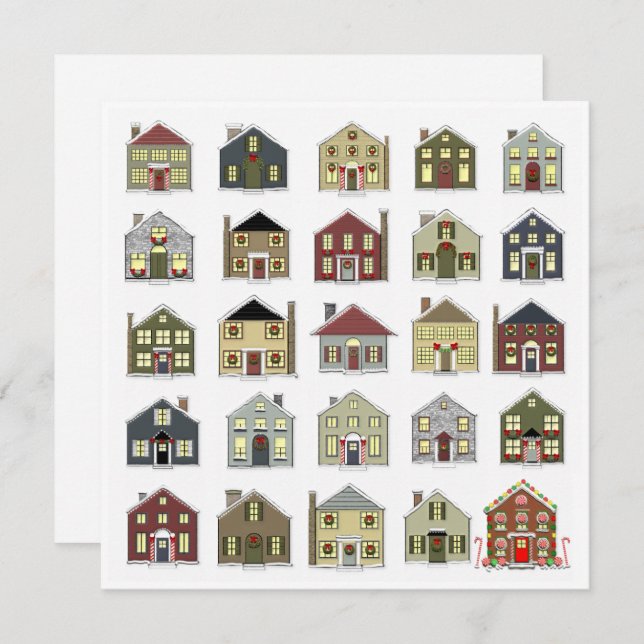 Holiday Party Invitation (Front/Back)