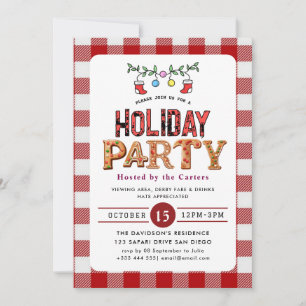 Holiday Party Invitation