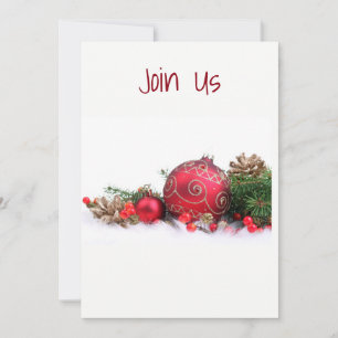 ***HOLIDAY PARTY*** INVITATIONS for CHRISTMAS