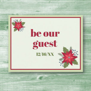 Holiday party invite! Customised Postcard