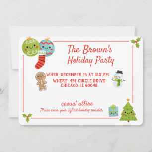 Holiday Party Thank You Card