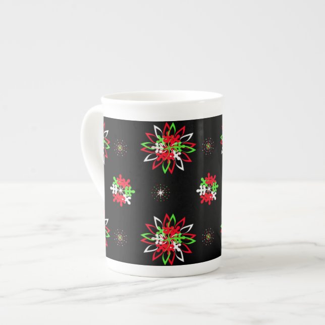 Holiday Pattern Brights speciality mug (Front Left)