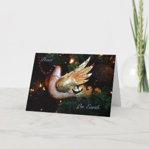 Holiday "Peace Dove" Ornament -beautiful Card