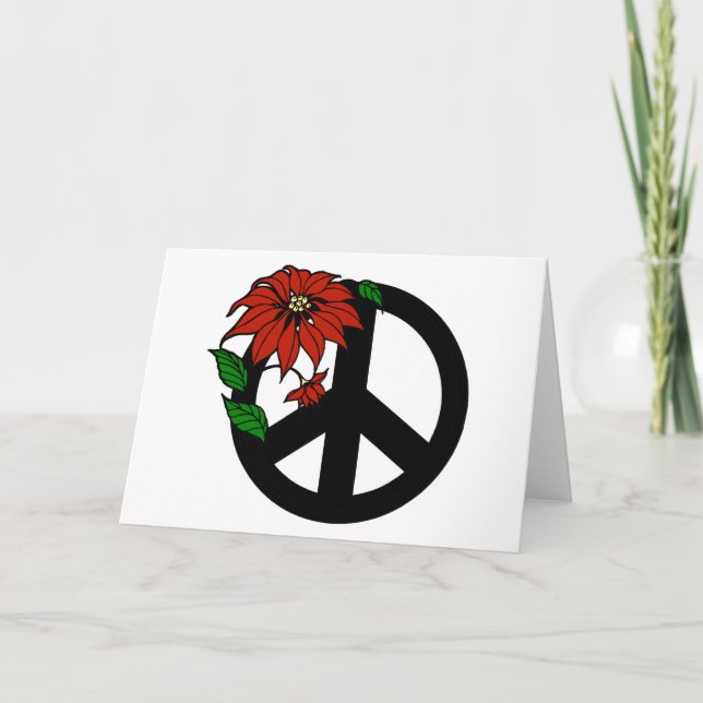 Holiday Peace Symbol (Front)