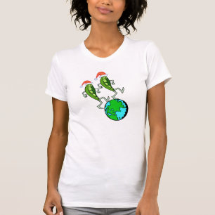 Holiday Peas on Earth T-Shirt