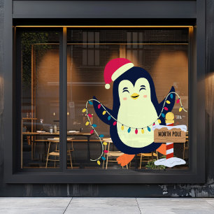 Holiday Penguin Decor: North Pole Cheer