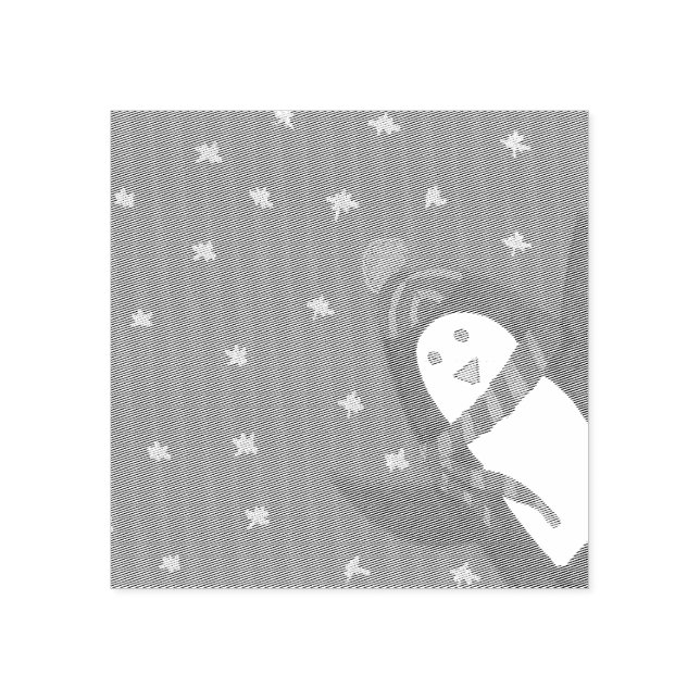 Holiday Penguin Rubber Stamp (Imprint)