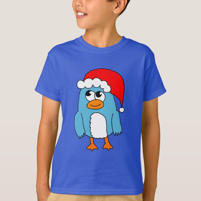Holiday Penguin T-Shirt (Front)