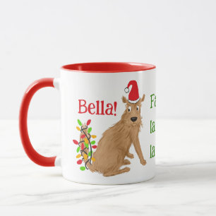 Holiday pet funny humour cute dog mug